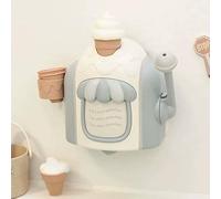 Bath Bubble Ice Cream Maker Bath Toy, Ice Cream Bathing Toy, Cute Pretend Cake Play Set with Rich Foam, Fun Bathing Gift, for 3-8 Years Old Boys Girls