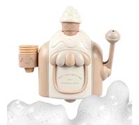 Bath Bubble Ice Cream Maker Cute Pretend Play Educational Bath Toy Set Kids