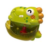 Bath Bubble Machine - Bubble Maker Bathroom Toy | Dinosaur Funny Music Light Up Game for Bathroom Shower Boys Pool Indoor Home Girls Fun