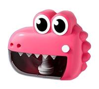 Bath Bubble Machine, Frog Bath Toy, Crocodile Bubble Maker, Cute Child Bathtub Toy for Kids Shower Playtime Birthday Easter Basket Stuffers Boys Girls Bathroom Fun Entertainment 7.52x5.98x3.54 Inches