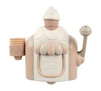 Bath Bubble Machine With Suction Cups Ice Cream Toy Makes Time Fun Interactive Water Play Develops Motor Skills For Girls Preschoolers Children 3-6 Years Old Home Bathroom Tub Shower Room