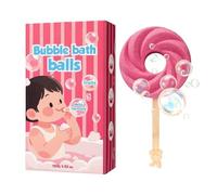 Bath Bubbles - Adult Lollipop Foam Treat, Sweet Shape Bubble Balls, Colorful Scented Soak Pack | Suitable for Women Wife Men Grandma Girls Youth Family Home Travel Pamper Routine Bathtub