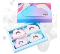 Bath Bubbles for Adults Rainbow Colors Soothing Bathing Ball