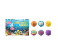 Bath Bubbles for Adults | Scented Effervescent Ball and Toy, 6 Pieces Scented Bath Foam Ball | for Women, Men, Granny, Girls, Young, Family, Home, Travel