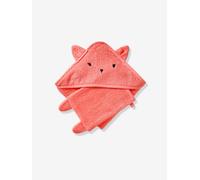 Bath Cape + Wash Mitt, in Organic Cotton rose