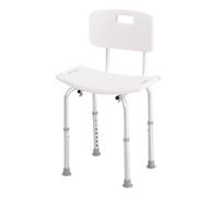 Bath Chair Shower Seat Safety Bathroom Elderly Aids Adjustable HOMCOM