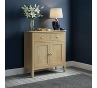 Bath Compact Sideboard - 80cm - 2 Door - Oak