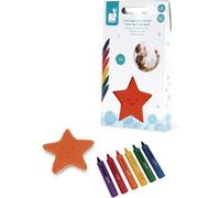 Bath Crayons Kids Coloring Drawing Toy Set Sponge Bathroom Creative Janod Kit