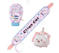 Bath - Cute Soft Scrub Ball - Body Towel - For Spa Use, Complete Cleansing Body, Back, Legs, Arms And Hands, Skin Care, Bathroom, Ideal For The Fe