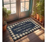 Bath Cute Stone Drying Bathroom Runners There’s No Place Like 127.0.0.1 - Small | Cool/Microfiber Bath Rug Quick Drying - Front Door Funny & Big(50X80CM)