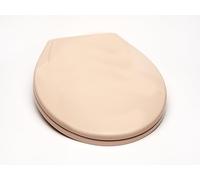 Bath Décor 2Q1R6-20 Deluxe Slow Close Plastic Toilet Seat with Vari-Adjust R'N'C Hinge and Quik-Lok Mounting Hardware, Venetian Pink