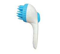 Bath Dog Grooming Brush | Long Handle Pet Care Massage - Anti-Peeling Shampoo Brush for Relaxing Washing, Puppy, Cat Rabbit, Shower