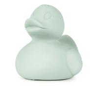 Oli & Carol - Natural Rubber Bath Toy, Elvis The Duck, Mint, 8 cm