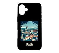 Bath England Historic Architecture Travel Design Case for iPhone 16 Plus