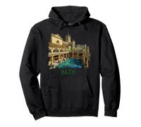 Bath England Travel Souvenir Historic City Landmark Gift Pullover Hoodie