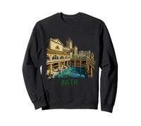 Bath England Travel Souvenir Historic City Landmark Gift Sweatshirt