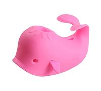 Bath Faucet Cover Bathtub Bathroom Bath Spout Cover Baby Whale Design Protects Baby While Bath While Being Fun (Pink)
