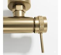 Bath Faucet Rea Lungo Grip Brush Gold