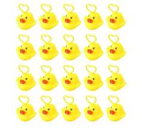 Bath Fishing Toy With Hook For Kids Toddler, 20 Packs Duck Sea Turtle Floating Water Toy, Induction Pool Floating Toy For Kids Bathing Games Outdoor Bathroom For Baby Boys Girls Sensory Development