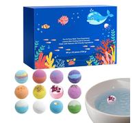 Bath-Foam Salt Ball Set - Scented Bubble Bath- Toys, Multi Piece Relaxation Bathing Kit, Aromatherapy Water Care System | Stress Relief Home Spa Routine, Family Bath-Time Wellness Use