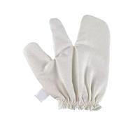 Bath Gloves - Silk Texture Hand Scrubbing Middle | Deep Cleansing Glove for Spa Care, Forearm, Bikini, Back, Neck, Arms, Legs, Smooth Soft Skin Renewal and Body Polishing Polish