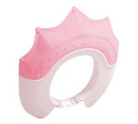 Bath Hat for Eye Ear Protection Child Hair Washing Shield | Waterproof Lightweight Universal Bath Hat Shield Soft Comfortable Quick Drying Shampoo Cap Visor for Young Kids Boys Girls (Pink)