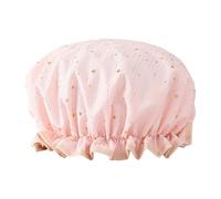 Bath Hat With Double Layer Shower Caps For Keepings Hair Dry During Baths