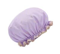 Bath Hat With Double Layer Shower Caps For Keepings Hair Dry During Baths