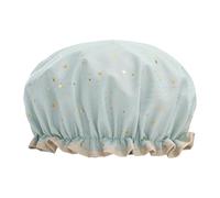 Bath Hat With Double Layer Shower Caps For Keepings Hair Dry During Baths