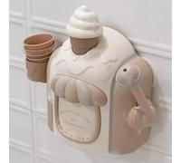 Bath Ice Cream Foam Maker, Bath Bubble Ice Cream Maker BathToy for 3 4 5 6 7 8 Years Old Boys Girls, Portable Icecream Shower Toys Water Play Set