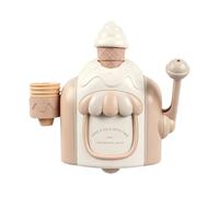 Bath Ice Cream Foam Maker Cute Funny Hand Crank Educational Wall Mounted