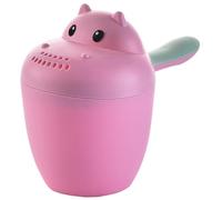 Bath Jug For Baby Washing, 5.5x2.8" Cartoon Hippo Baby Bath Jug With Non Slip Handle, SplashProof Rinse Cup Perfect For Toddler Hair Washing, Products