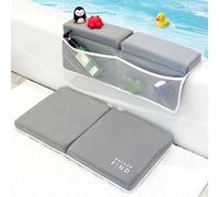Bath Kneeler and Elbow Rest Pad Set, Comfortable Bath Kneeler, Thick Bath Kneeling Pad for Bathing Baby, Kneeling Pad for Bathing Baby, Baby Bath Kneeler, Kneeling Bath Mat, Bath Knee Pad, Bazaar Find