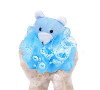 Bath Loofahs - Bath Sponge Showers, Cartoon Baths Shower Sponge for Toddler | Mesh Body Scrubber Ball for Gentle Skin Cleaning, Bathroom Supplies for Home, Fun Baths Accessory, Daily Shower Routine