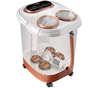 Bath Massager for Spa Feet, Motorized Massage, Fast Heating and Powerful Bubble Jets, Shiatsu Massage Automatic Rollers, Pedicure for Tired Feet, Pain Relief
