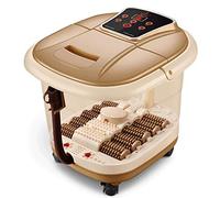 Bath Massager with Heat and Massage and Bubble Jets, Motorized Shiatsu Massage Ball Motorized Maize Roller