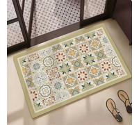 Bath Mat 160x230cm, Quick Dry Bathroom Mat, Fast Absorption Bath Mats for Bathroom Accessories, Non-Slip Thin Rug Bathmat Bath Matt Floor Washable Carpet for Toilet Shower Kitchen Decor Classic 5-1207