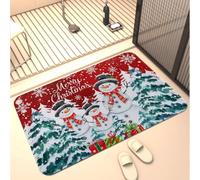 Bath Mat 40X60Cm Black Hat Super Absorbent Non Slip Bathroom Mat Quick-Drying Kitchen Door Mats Washable,Simple Kitchen Door Mats,For Home, Bedroom, Bathroom,Toilet