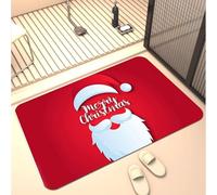 Bath Mat 40X60Cm White Beard Super Absorbent Non Slip Bathroom Mat Quick-Drying Kitchen Door Mats Washable,Simple Kitchen Door Mats,For Home, Bedroom, Bathroom,Toilet