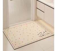Bath Mat 50x80CM Colorful Diatomite Stone Absorbent and Non-Slip | Super Absorbent and Non-Slip anti mould Bathroom Mat,diatomite stone quick dry,shower mat ,bathroom rug