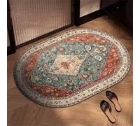 Bath Mat 90x150cm, Quick Dry Bathroom Mat, Fast Absorption Bath Mats for Bathroom Accessories, Non-Slip Thin Rug Bathmat Bath Matt Floor Washable Carpet for Toilet Shower Kitchen Decor Classic 5-1201