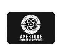 Bath Mat Aperture Science Innovators Floor Mats Soft Door Mat Absorbent Doormat For Shower Bathroom Patios 40X60Cm