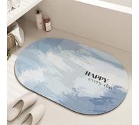 Bath Mat, Bathroom Mat, Bath Mat Non Slip, Stone Bath Mat Quick Dry, Shower Mat, Washable Rug, Non Slip Bath Mats Inside Bath Bathroom, Floor Mat, Bathroom Shower Mats, Bath Stone Mat, Sky-120x180cm