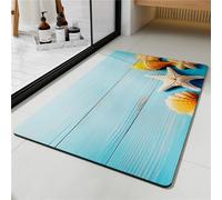 Bath Mat, Bathroom Mat, Shower Mat, Bath Mats, Stone Bath Mat Quick Dry, Bath Mats For Bathroom, Non Slip Bath Mat, Super Absorbent Floor Mat, Bathroom Mats Carpet, Bathmat, Bath Matt, Blue 31x47in