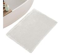 Bath Mat, Bathroom Rugs Shower Mat Non Slip, Waffle Quick Dry Machine Washable Carpet, Super Absorbent Bathmat For Tub Floor Kitchen Apartment Entryway Home Decor