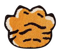 Bath Mat Cartoon Tiger Rug Non-Slip Bedside Carpet High Absorbent Shaggy Carpets Entrance Mats for Bathtub Bathroom