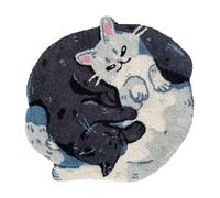 Bath Mat - Cat Bathroom Mat, Super Absorbent Bath Mats for Bathroom Floor - Funny Machine Wash Water Absorbent Thick Shower Rug Door Mats Kitchen Rugs