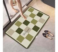 Bath Mat Classical Super Absorbent Bath Mats for Bathroom Rug, Quick Dry Non-Slip Shower Floor Mat, Washable Rugs with Rubber Backed, Carpet for Living Room Bedroom Kitchen Toilet Door 45x70cm 3-227