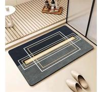 Bath Mat Color 40x60cm Bathroom Bath Mats Non Slip Shower Mat Super Absorbent Water Bathroom Rug, Soft, Quick Dry, Washable Door Carpet Floor Rugs for Home, Kitchen, Toilet, Bedroom, Doormat 6-324