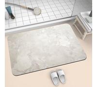 Bath Mat for Bathroom Shower Mat 40x60cm Quick Dry Non Slip Floor Mats Super Absorbent Bath Rug, Thin Rubber Bathmat Kitchen Washable Bathroom Carpet Accessories Decor Rugs Arts 2-584